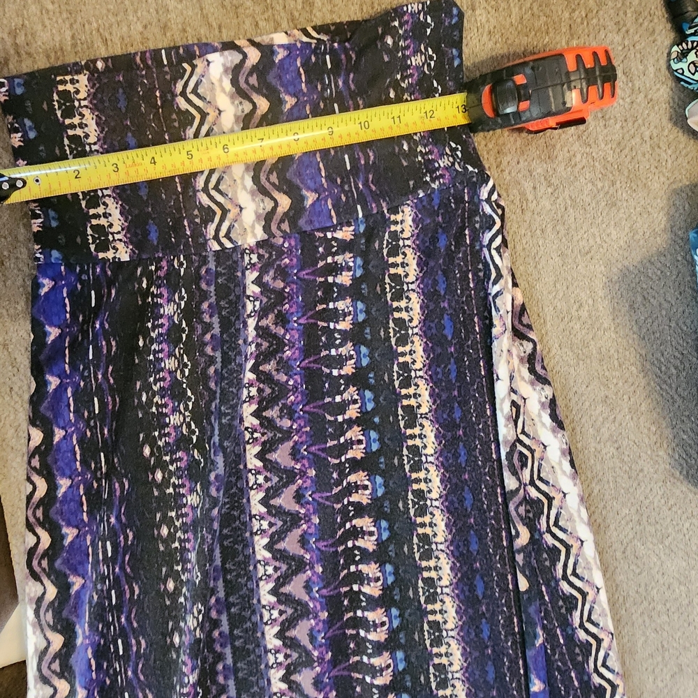 2 Mossimo Supply Co. Multi Colored Patterned Maxi… - image 4